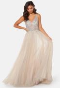 Christian Koehlert Sparkling Tulle Dream Dress Ghost Gray 34