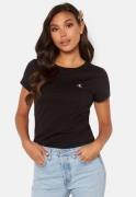 Calvin Klein Jeans CK Embroidery Slim Tee Black L