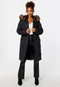 Chiara Forthi Daniela Long Down Jacket Black 48