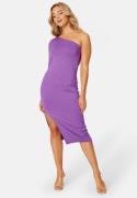 BUBBLEROOM One Shoulder Dress Purple M