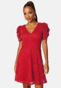 BUBBLEROOM Mirjam Lace Dress Red 38