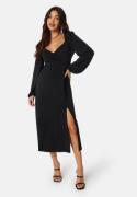 Bubbleroom Occasion Giulia Long Sleeve Dress Black 44