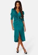 VILA Marianna V-Neck Midi Dress Shaded Spruce 34