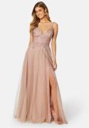 Christian Koehlert Glitter Evening Dress Glitter Pink 36