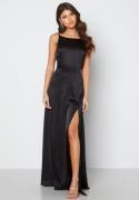 Bubbleroom Occasion Laylani Satin Gown Black 34