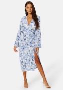 Bubbleroom Occasion Louiza Dress Blue / Floral 48