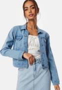 Happy Holly Stretch Denim Jacket Light blue 44