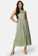 Bubbleroom Occasion Melvina Midi Dress Dusty green 4XL