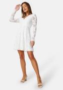 Bubbleroom Occasion Shayna Lace dress White L