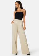 Pieces Flore HW Wide Pants White Pepper S