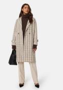 VILA Jay Structured Jacket Doeskin check:Birch/ 40