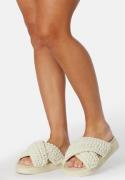 INUIKII Slipper Woven 101 White 39