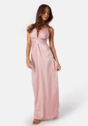 Y.A.S Athena Strap Maxi Twist Dress Pale Mauve S