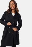 Happy Holly Pamela Trench Coat Black 32/34