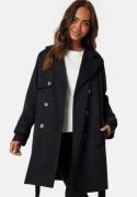 Happy Holly Pamela Trench Coat Black 40/42