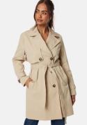 Happy Holly Pamela Trench Coat Light beige 44/46