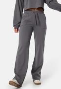 BUBBLEROOM Straight Fit Trousers Dark grey XL