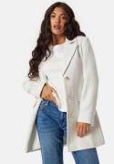 Chiara Forthi Adrienne Bouclé Coat Offwhite 34