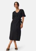 Object Collectors Item Objjacira 2/4 V-neck dress Black 38