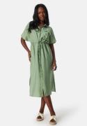 VERO MODA Vmiris S/S shirt calf dress Hedge Green XS