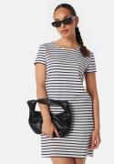 VERO MODA Vmabby SS short zip dress White/Blue/Striped XS