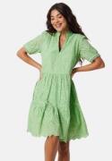 YAS Yasholi SS Dress Quiet green XS