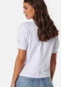 VERO MODA Vmkerry 2/4 O-Neck Top Bright White XL