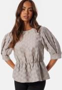 BUBBLEROOM Structured Blouse Nougat XL