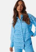 YAS Yaslarisso LS Lace Shirt Blue L