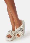 INUIKII Woven Stones Platform White 37