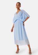 Bubbleroom Occasion Structured Maxi Dress Light blue S