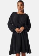 Pieces Pcklore Ls O Neck Dress Black XS