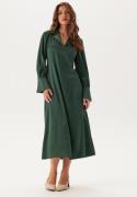 YAS Yaspella Ls Long Shirt Dress Sycamore XS