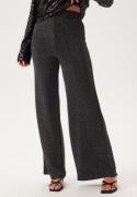 Pieces Pclina Hw Wide Pants  Black S