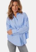 VERO MODA Vmfanni Ls Shirt Wvn Ga Hydrangea Stripes:sana M