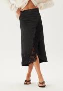 VERO MODA Vmmerle Lace Hw 7/8 SKIRT WVN  Black L