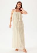 VILA Vichiffon Singlet Pleats Dress Birch 34