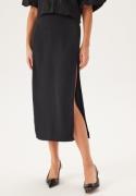 VILA Visivanni Hw Slit Midi Skirt Black Beauty 40