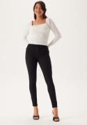 BUBBLEROOM  High Ankle Superstretch Jeans Black 34