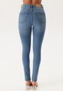 BUBBLEROOM High Full length Superstretch Jeans Light blue 42