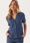 Object Collectors Item Objsanne S/S RE SHIRT  Dark Denim Detail:col 40