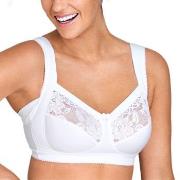 Miss Mary Lovely Lace Support Soft Bra BH Vit G 100 Dam