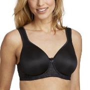 Miss Mary Smooth Lacy T-shirt Bra BH Svart F 90 Dam