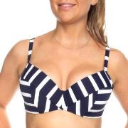 Femilet Indiana Bikini Top Moulded Vit/Marin polyamid C 70 Dam