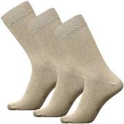 JBS Strumpor 3P Socks Beige Strl 40/47 Herr