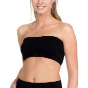 Magic BH Bandeau Push Up Bra Svart nylon X-Large Dam