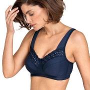 Miss Mary Broderie Anglais Soft Bra BH Mörkblå D 85 Dam