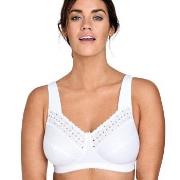 Miss Mary Broderie Anglais Soft Bra BH Vit F 80 Dam