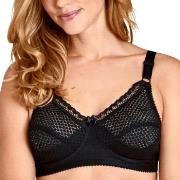 Miss Mary Cotton Dots Soft Bra BH Svart B 95 Dam