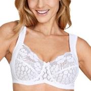 Miss Mary Jacquard And Lace Underwire Bra BH Vit F 95 Dam